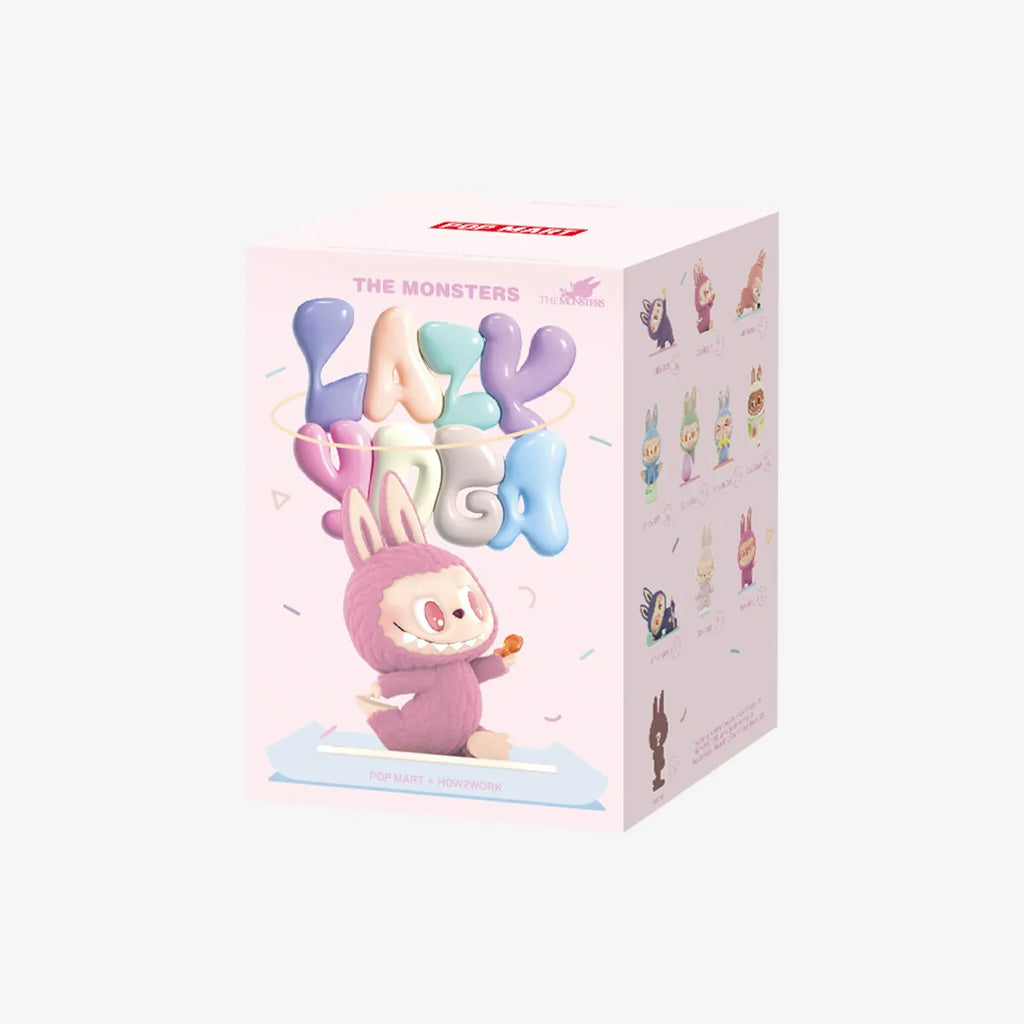 Lazy Yoga Labubu Figure