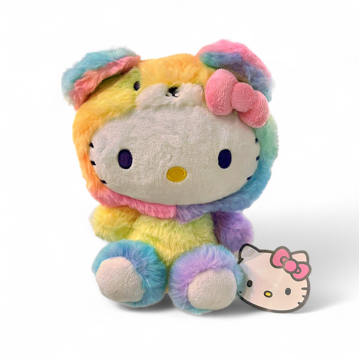 Hello Kitty Rainbow Tie-Die Plush